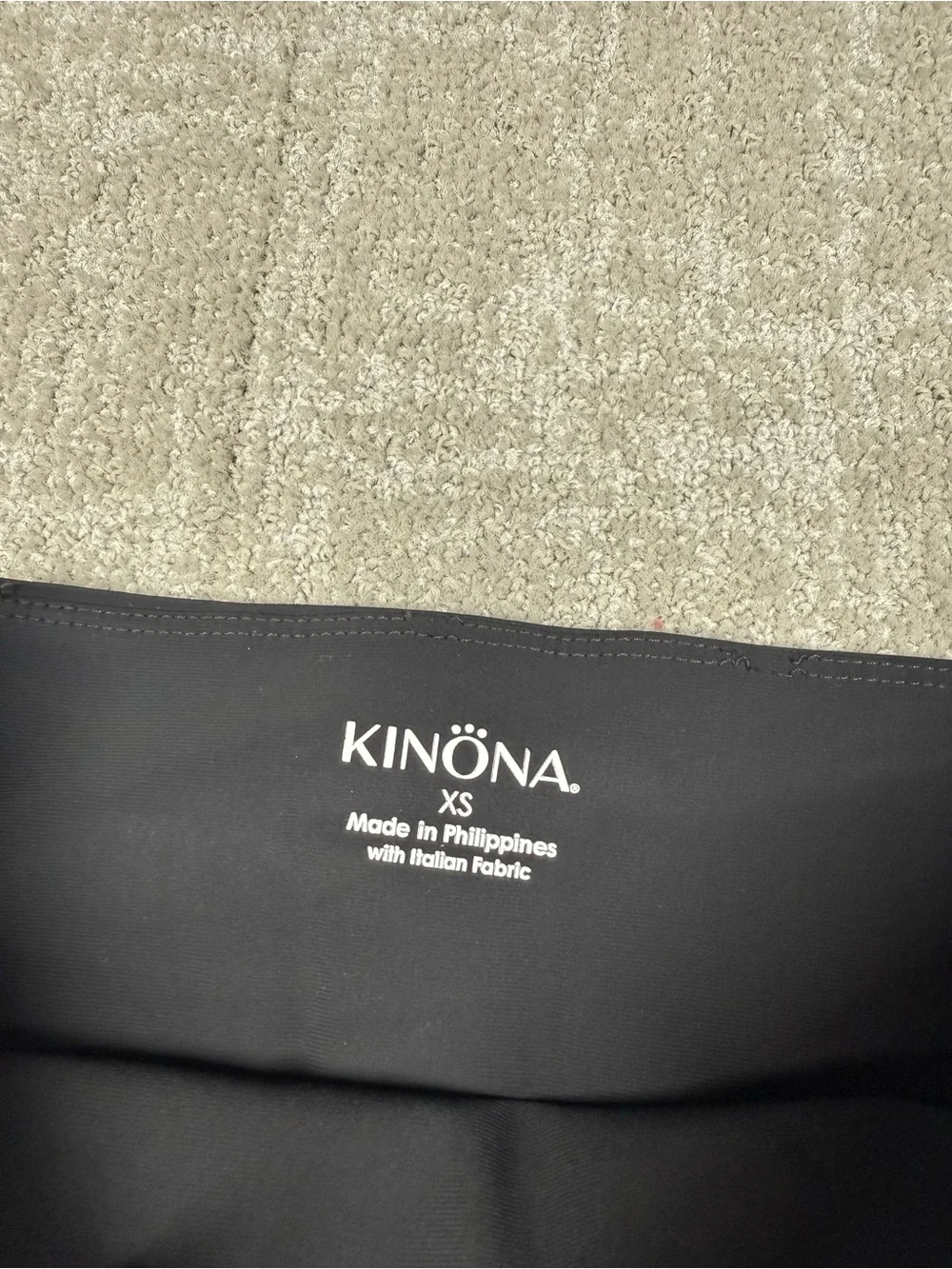 Kinona Golf Skort Womens XS Modern Moves Black Pull On Performance Pockets